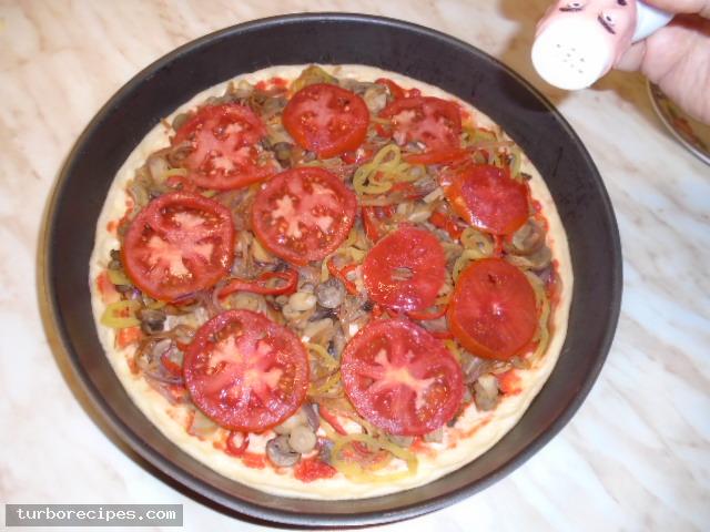 Νηστίσιμη πίτσα - Βήμα 20