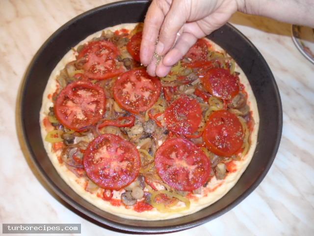Νηστίσιμη πίτσα - Βήμα 21