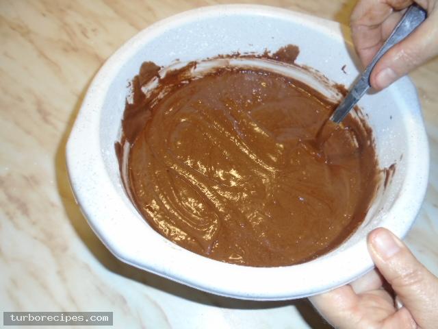 Κέικ σοκολάτας χωρίς αλεύρι - Βήμα 11