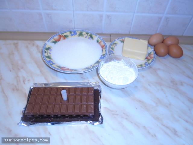 Κέικ σοκολάτας χωρίς αλεύρι - Υλικά συνταγής