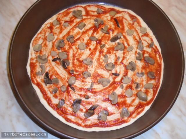 Πίτσα για χορτοφάγους - Βήμα 7