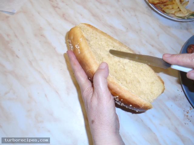 Ψωμάκια για σάντουιτς ή hot dog - Βήμα 28