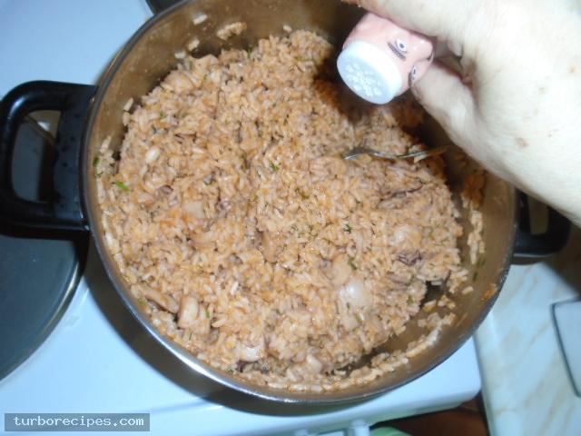 Σουπιές με ρύζι - Βήμα 18