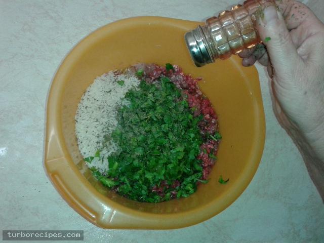 Κολοκυθάκια γεμιστά με κιμά και ρύζι - Βήμα 9